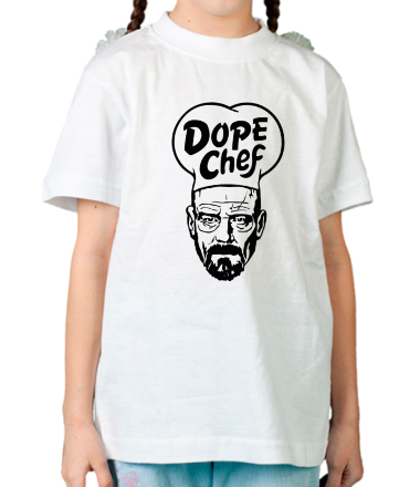 Детская футболка Heisenberg Dope Chef