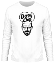 Мужская футболка длинный рукав Heisenberg Dope Chef фото