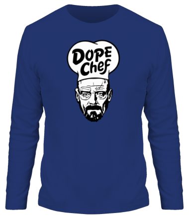 Мужская футболка длинный рукав Heisenberg Dope Chef