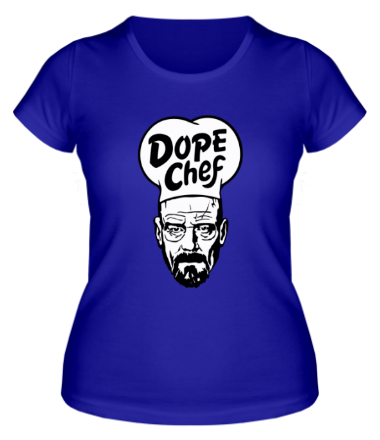 Женская футболка Heisenberg Dope Chef