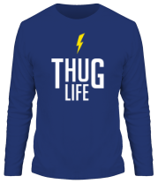 Мужская футболка длинный рукав Thug Life фото