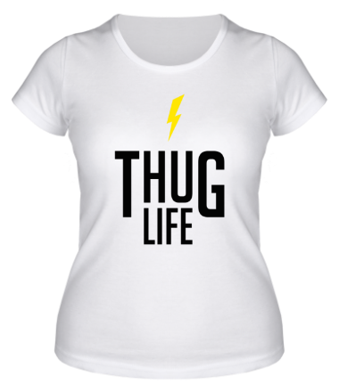 Женская футболка Thug Life