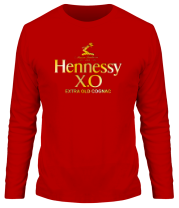 Мужская футболка длинный рукав Henessy XO фото