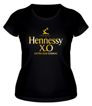 Женская футболка Henessy XO