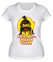 Женская футболка Back in USSR фото