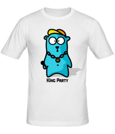 Мужская футболка King party