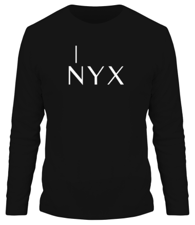 Мужская футболка длинный рукав Nyx