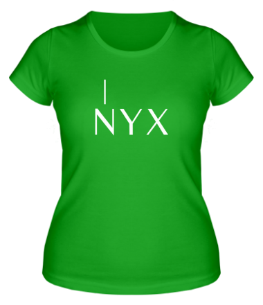 Женская футболка Nyx