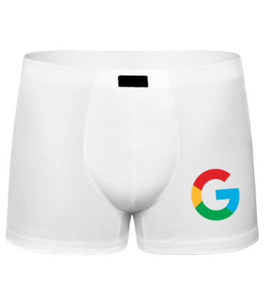 Трусы мужские боксеры Google 2015 (big logo)