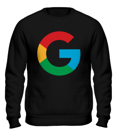 Толстовка без капюшона Google 2015 (big logo)
