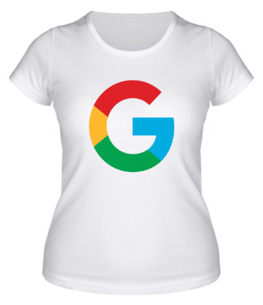 Женская футболка Google 2015 (big logo)