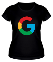 Женская футболка Google 2015 (big logo) фото