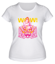 Женская футболка WoW фото