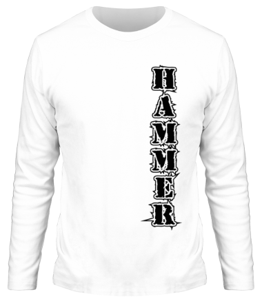 Мужская футболка длинный рукав Тренажёрный зал Hammer (3)