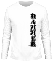 Мужская футболка длинный рукав Тренажёрный зал Hammer (3) фото