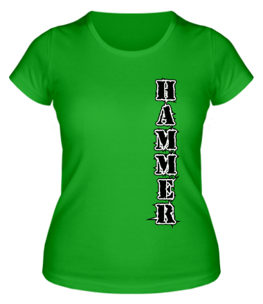 Женская футболка Тренажёрный зал Hammer (3)