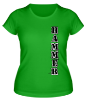 Женская футболка Тренажёрный зал Hammer (3)
