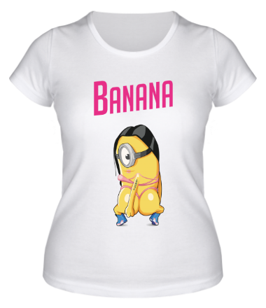 Женская футболка Банана