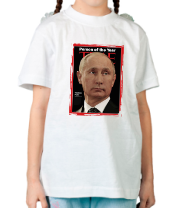 Детская футболка Путин Человек Года