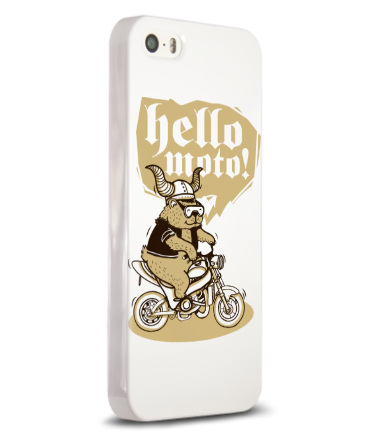 Чехол для iPhone Hello moto