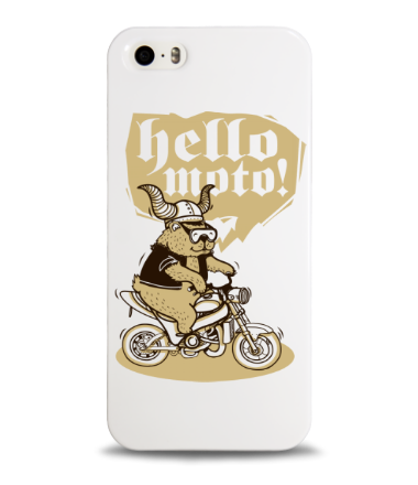 Чехол для iPhone Hello moto