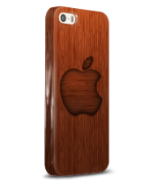 Чехол для iPhone Apple (красное дерево) фото