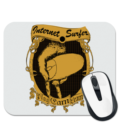 Коврик для мыши Интернет-серфер