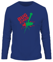 Мужская футболка длинный рукав Bug fixed фото