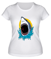Женская футболка Wild Shark фото