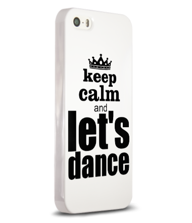 Чехол для iPhone Keep calm & let's dance