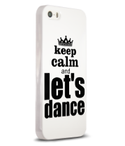 Чехол для iPhone Keep calm & let's dance
