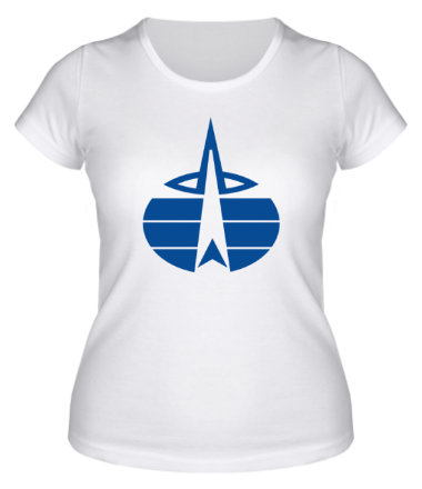 Женская футболка  Воздушно-космические войска
