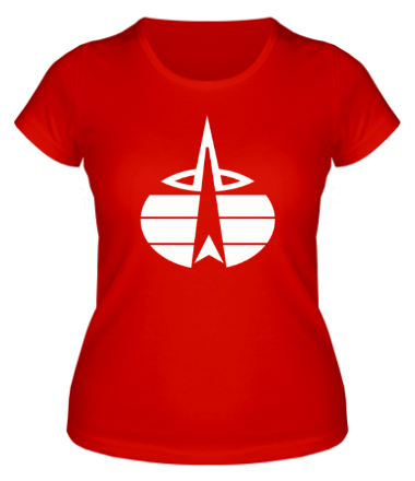 Женская футболка  Воздушно-космические войска