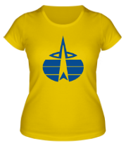 Женская футболка  Воздушно-космические войска фото