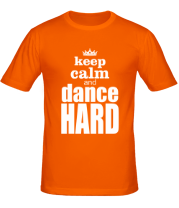 Мужская футболка Dance hard фото