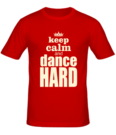 Мужская футболка Dance hard 