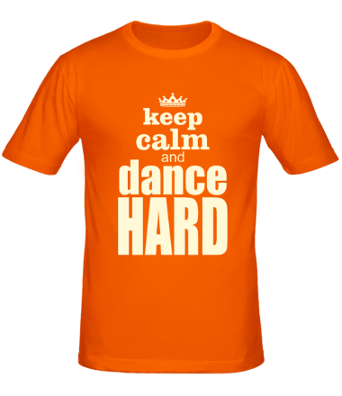 Мужская футболка Dance hard 