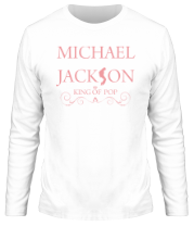 Мужская футболка длинный рукав Michael Jackson фото