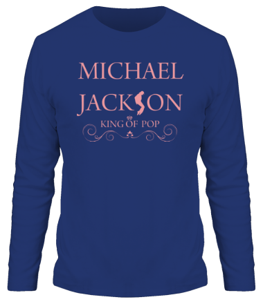 Мужская футболка длинный рукав Michael Jackson