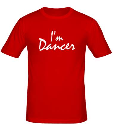 Мужская футболка I'm dancer