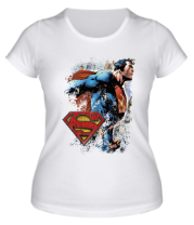 Женская футболка Superman