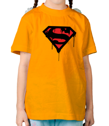 Детская футболка Blood Superman