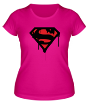 Женская футболка Blood Superman фото