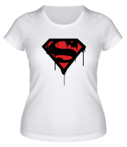 Женская футболка Blood Superman фото