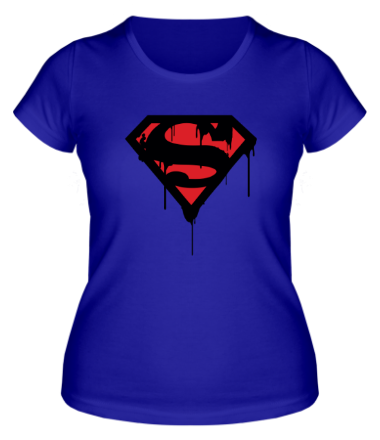 Женская футболка Blood Superman