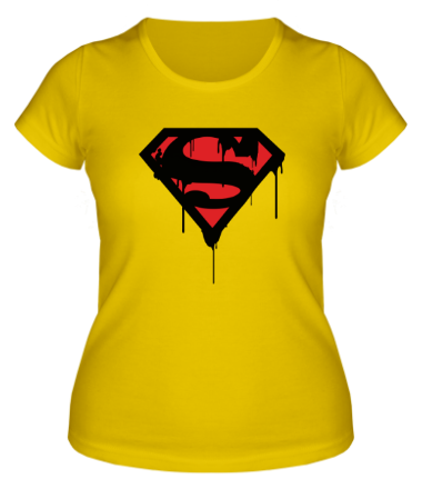 Женская футболка Blood Superman