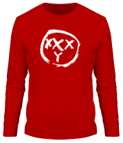 Мужская футболка длинный рукав Oxxxymiron лого фото