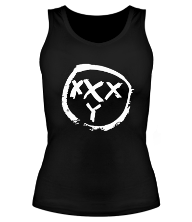 Женская майка борцовка Oxxxymiron лого