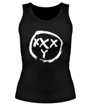 Женская майка борцовка Oxxxymiron лого фото