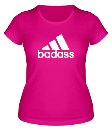 Женская футболка Badass